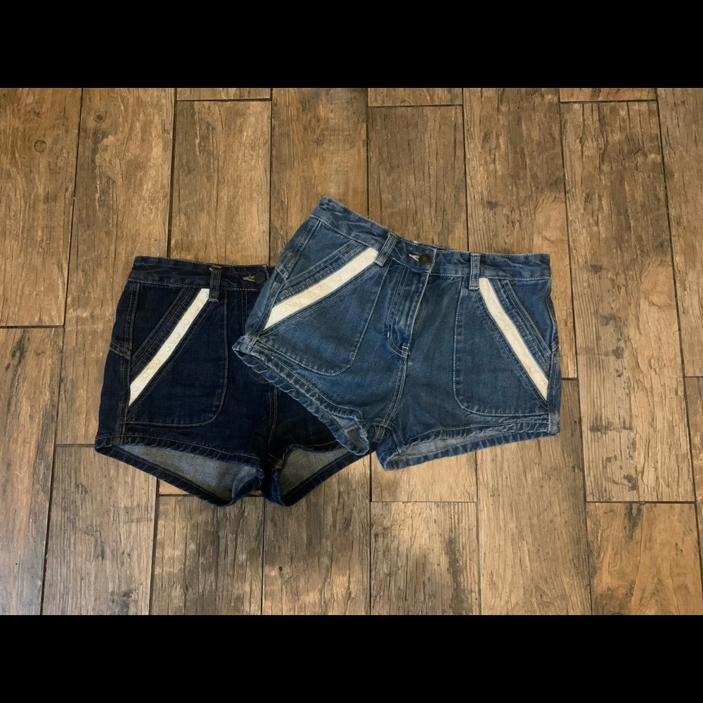 Free People High Waisted Shorts Bundle Sz 26